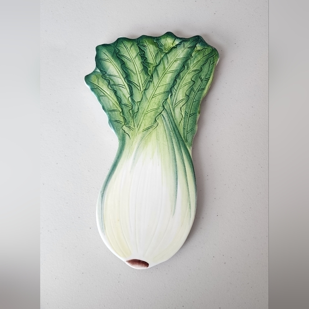 Vintage Ceramiche Leonardo Celery Trivet.